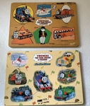 P19: Thomas the Tank Engine - 2 peg puzzle pack