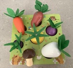 Vege shape sorter