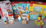 Breakfast playset with pop up toaster & coffee machine