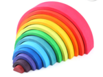 Wooden Rainbow Stacker