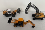 3 metal model vehicles 