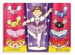 Ballerina Peg Puzzle