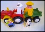 Little People Tractor Set