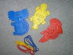 Australian Animals Lacing Shapes