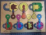 Locks & Keys Wooden Jigsaw