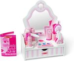 E-4622: Wooden Beauty Salon Play Set