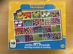 Jumbo Floor Puzzle Numbers