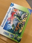 Ravensburger Dinosaur 100 Piece Puzzle 