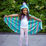 Reversible Unicorn & Dragon Cape - Size 5-6