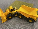 CAT Dumptruck and Frontloader