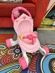 Pink Princess Pram