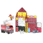 Magna-Tiles Fire Station