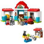 Duplo Farm Pony Stable 10868 & Farm Animals 10870