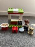 Town Pizza Stand Duplo set
