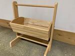 Wooden Doll Cradle