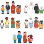 Multicultural Family doll sets