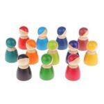 Rainbow Peg Dolls