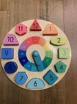 Wooden Learning Clock Puzzle