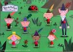 Ben & Holly Peg Puzzle