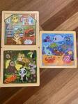 Wooden Animals Puzzle Pack 1