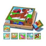 Pets Wooden Cube Puzzle