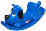 936: LITTLE TIKES BLUE PUPPY ROCKER