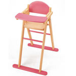 253: Doll's wooden High Chair