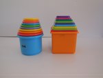 Cylinder and Cube Stackables