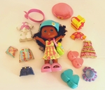 Dark Skinned child with dress Ups