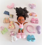 Dark Skinned Girl with Clothes