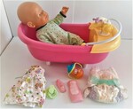 Baby Doll and Bath Set