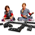 207: Jumbo Foam Dominoes