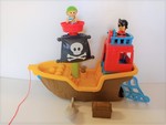Mega Bloks Pull Along Musical Pirate Ship