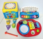 Leap Frog Poppin' Piano and Musical Cube