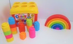 Shape Sorter Tub & Rainbow