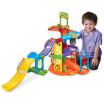 722: VTECH Toot Toot Drivers Parking Tower + Extra Tracks