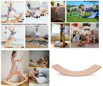 706: Wooden Balance Board