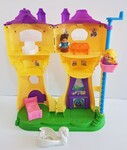 933: Little People Disney Princess Rapunzel Musical Tower