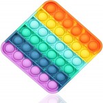 Square Rainbow Popit Fidget Toy
