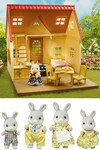1453: Sylvanian Families Sycamore Cottage & Family