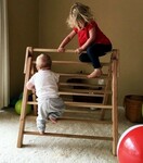 Wooden Foldable Pikler Climbing Frame - Large #A