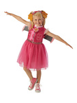 1636: Size 3-5 Paw Patrol Skye Dress, Goggles & Wings
