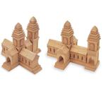 968: THAI BUILDING WOODEN BLOCK SET