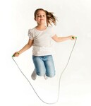 White Ringmaster Skipping Rope 2.1M