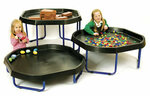 1674: TTS Active Worlds Tuff Spot Activity Tray & Stand - Black #A