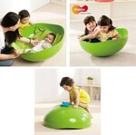 1677: Weplay Rocking Bowl - Green