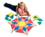 Giant Foam Floor Size - Pattern Blocks