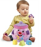 1307: Fisher Price Laugh and Learn Cookie Jar Shape Sorter