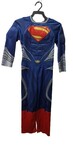 320: Man of Steel Superman Onesie Ages 5-6 Size Medium