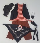Pirate Costume Size 3-4